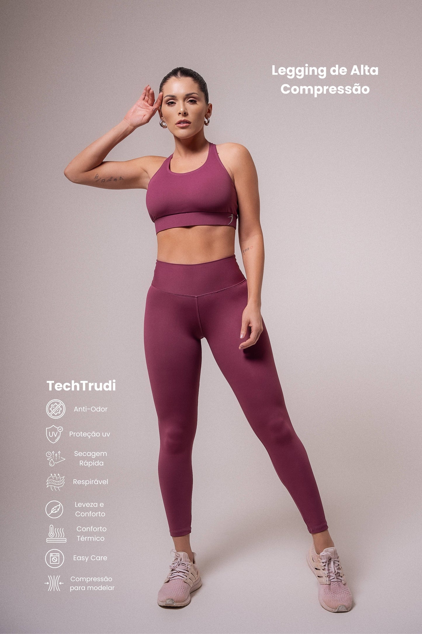 Legging de Alta Compressão