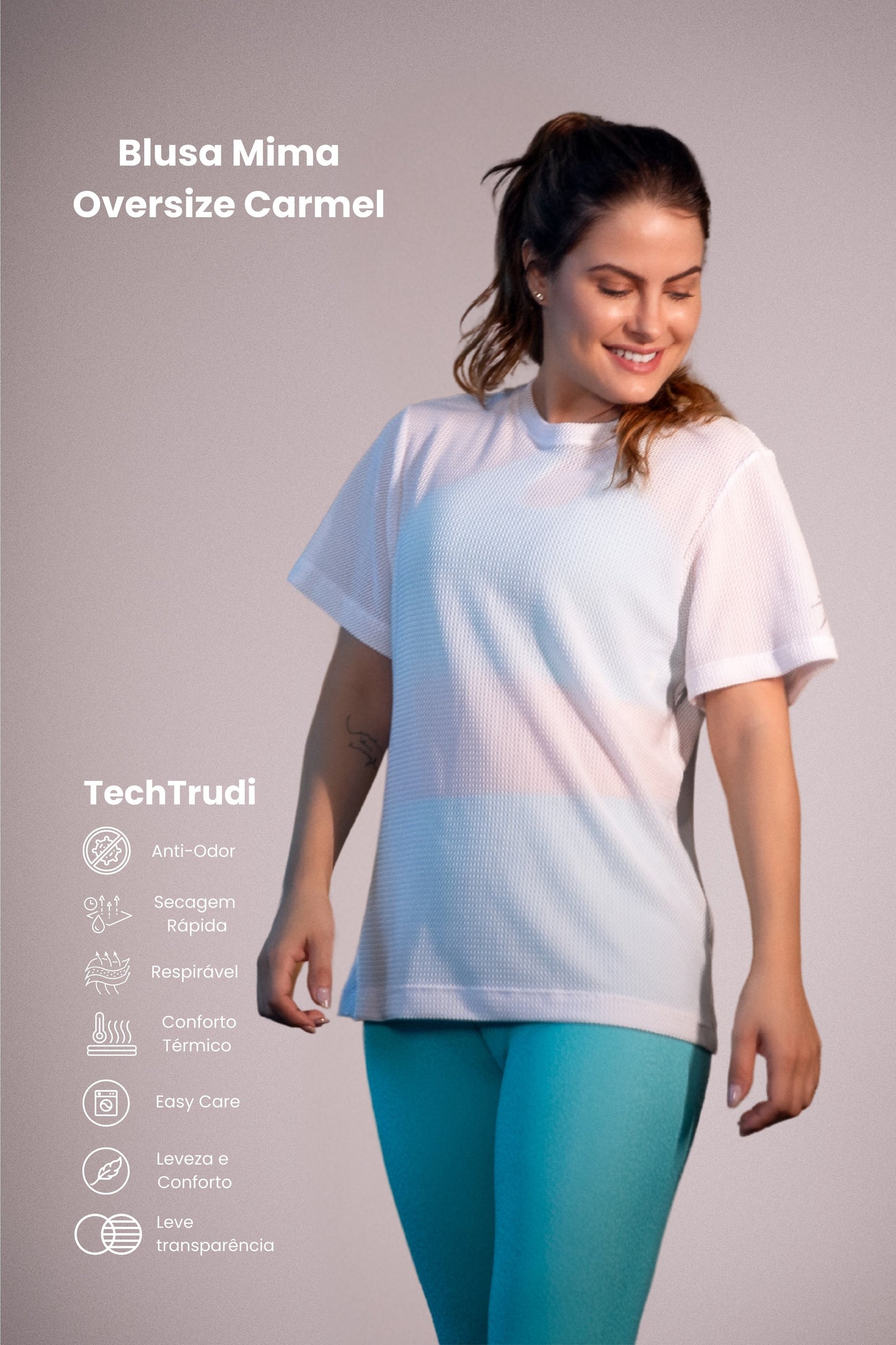 Blusa Mima Carmel Oversized