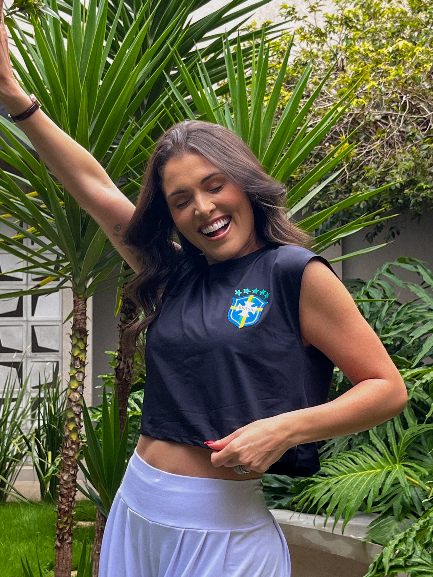 Blusa Brasil - Muscle